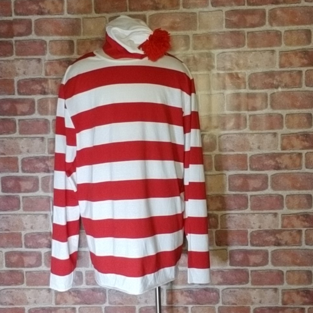 "Where's Waldo?" Costume Adult  S/M